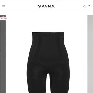 Spanx On Core High Waisted Mid Thigh Short Petite